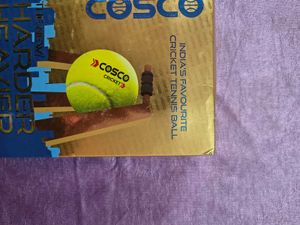 Cosco Cricket Tennis Ball (Pack of 6)”