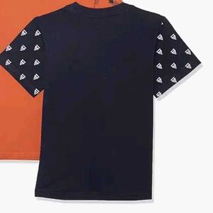 Blue Triangle Print Tee
