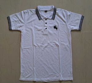Men&#39;s White Polo Tshirt