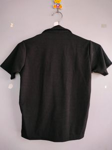 Black Polo Top