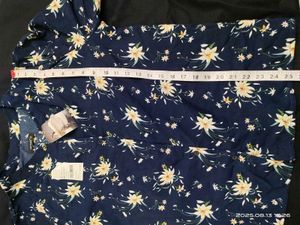 Floral Navy Top - XXL
