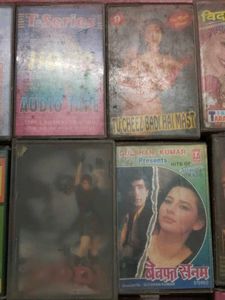 Vintage Bollywood Cassette Tapes - Lot of 40