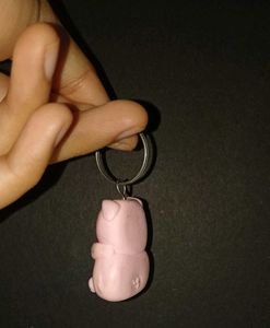 Cute Clay Keychain