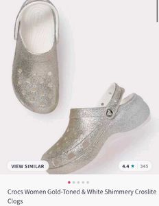 Gold Toned Crocs