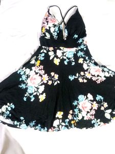 Beautiful  Floral Print Dress