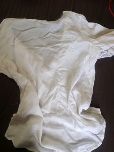 Casual Loose White Shirt