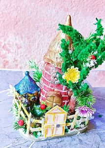 Whimsical Miniature Fairy House
