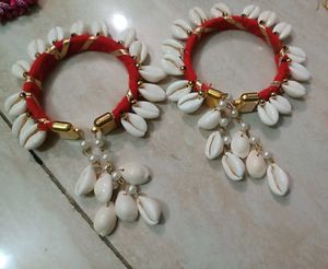 Seashell Bangle Set