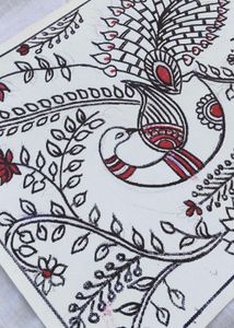 Madhubani paintings hand made work