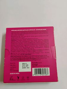 MYGLAMM LUSCIOUS MATTE MINI LIPSTICK KIT -SET OF 6