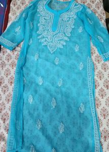 Chikankari Kurta with Inner