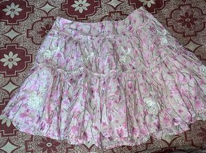 Floral Embroidered Skirts