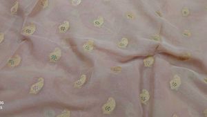 Elegant Pure Georgette Banaras Saree