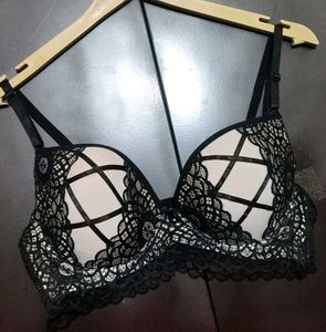 Black ⚫Chic Lace Bra For 36 C Bust