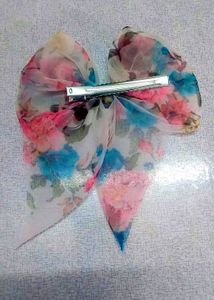 Pinterest Floral Hair Bow