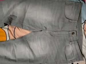 Gray Denim Jeans