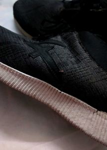 Stylish Black Sneakers