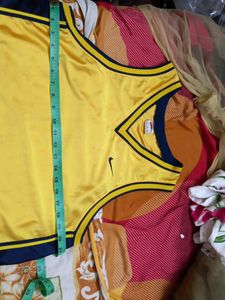 JUST DO IT &#34; NIKE &#34; SPORTS OUTFIT YELLOW COLOUR PU