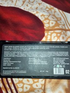 Mars Infinity Lip Palette