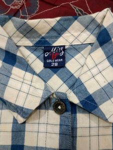 Cute Plaid Shirt for Girls
