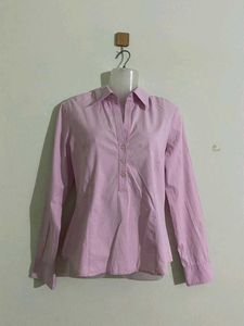 Elegant Women Pink Shirt