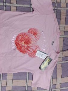 Disney Mickey Mouse Floral Tee