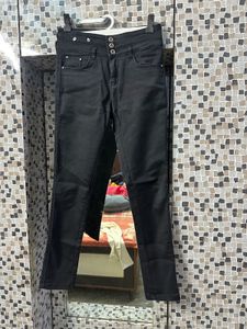 Black Jeans Comfortable And Slim Look High Waist