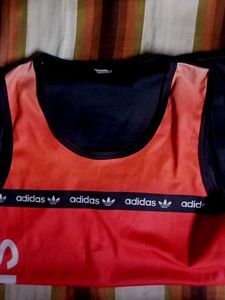 Adidas Red T-Shirt