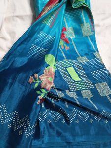 Used Joint Creap Saree.