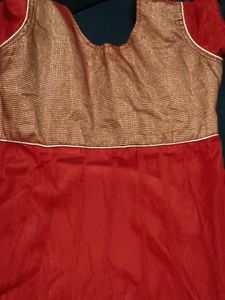 Red Embroidered Lehenga Choli