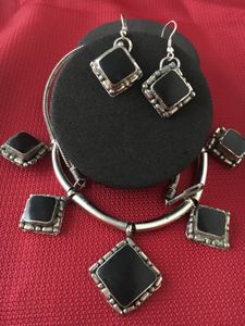 Black Onyx Jewelry Set