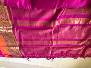 Saree Like New With Blouse