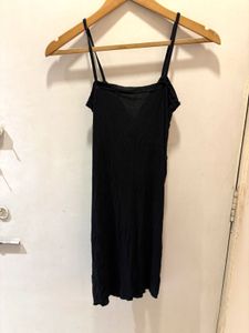 Beautiful Black Ruched Cami Dress