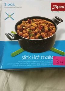 Folding Stick Hot Mate Mat (3 Pcs)