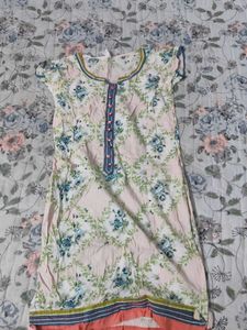Floral Print Kurta