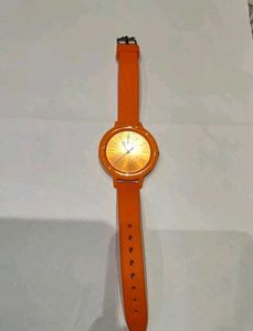 Yellow and orange Fashion Watch in combo