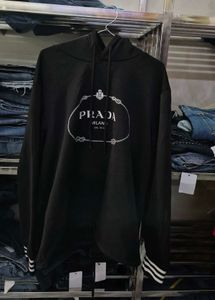 Prada Black Hoodie 100% Original