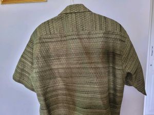 Green Patterned Shirt