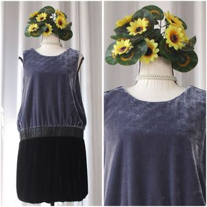 Korean Velvet Dress