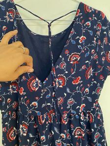 Floral Print Mini Dress