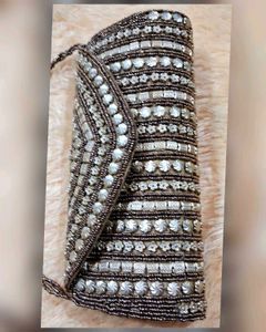 Party Wear Purse Golden