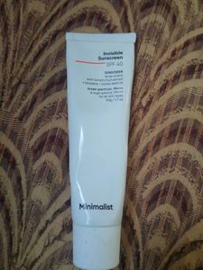 Minimalist Sunscreen SPF 40
