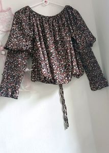 Floral Crop Top