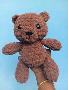 Crocheted Teddy Bear Set