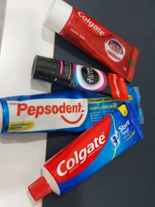 Set Of 4 Toothpaste