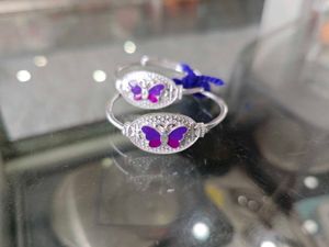Baby Pure Silver Bangles