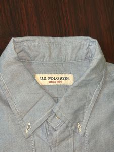 US POLO Men&#39;s Light Blue Shirt