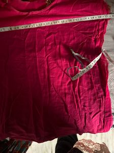 Magenta colour Banarasi Garara with heavy Dupatta