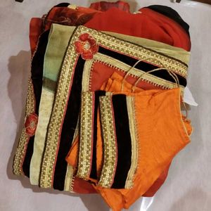 Embroidered Saree - Elegant Design