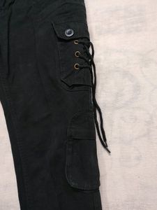 Crop Top Paired With Joggers